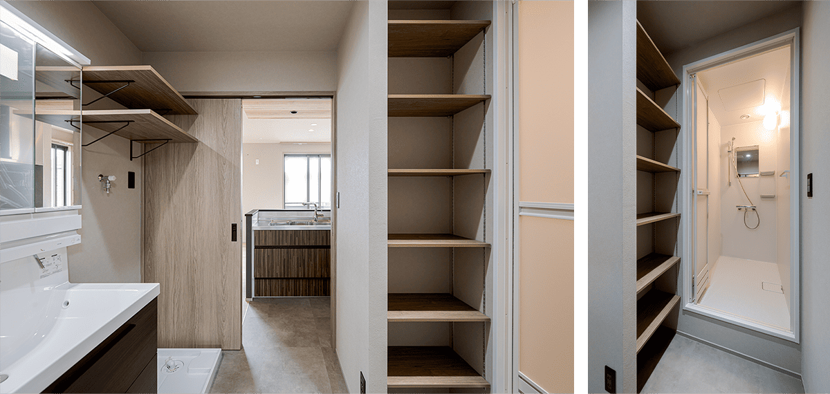 アクセスしやすい回遊性のある間取り