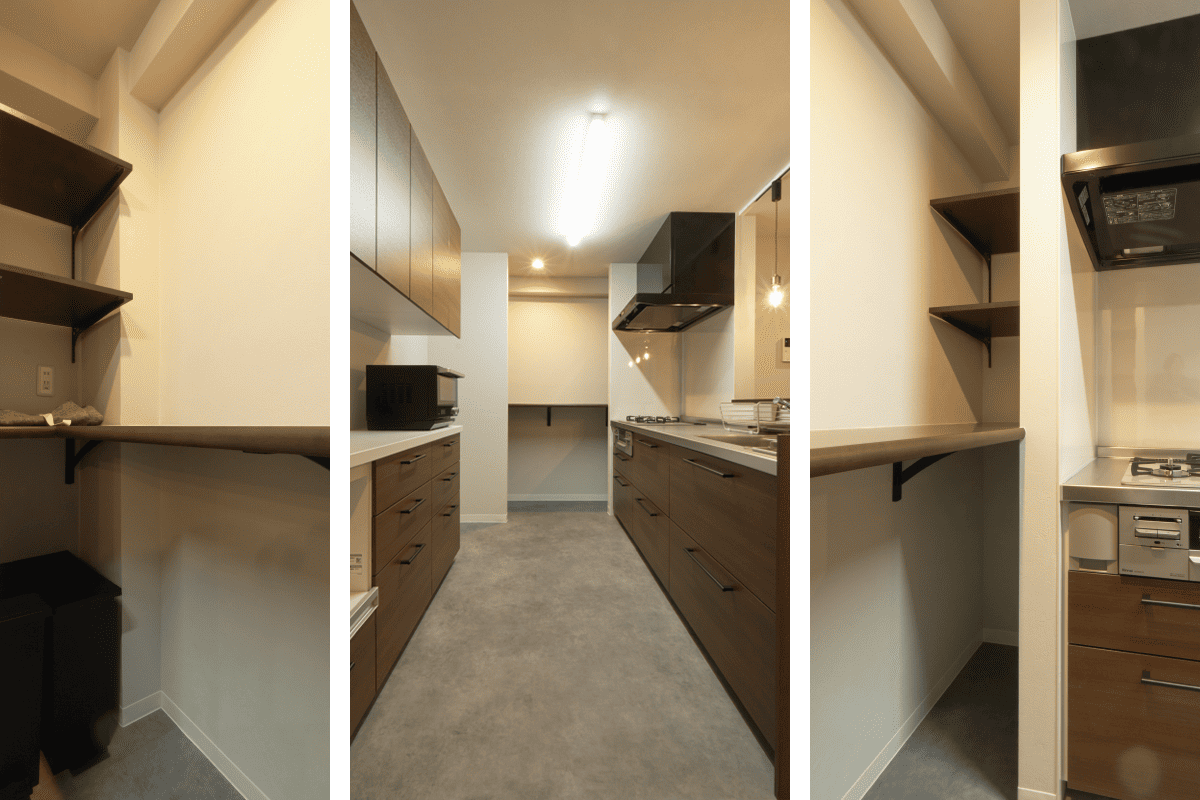 デッドスペースを作らない工夫